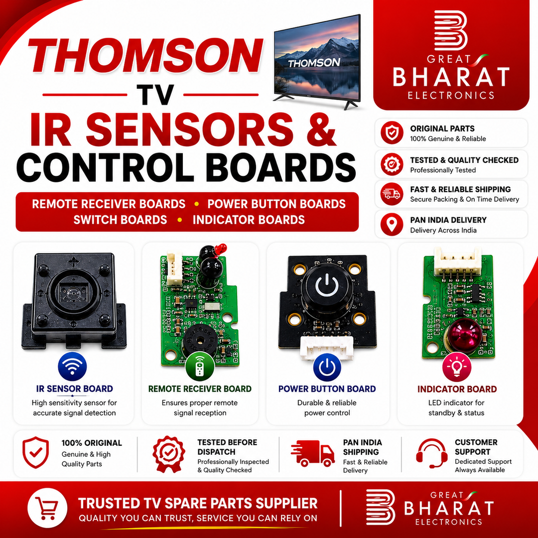 Thomson TV IR Sensors | Thomson Remote Receiver & Power Button Boards - Great Bharat Electronics
