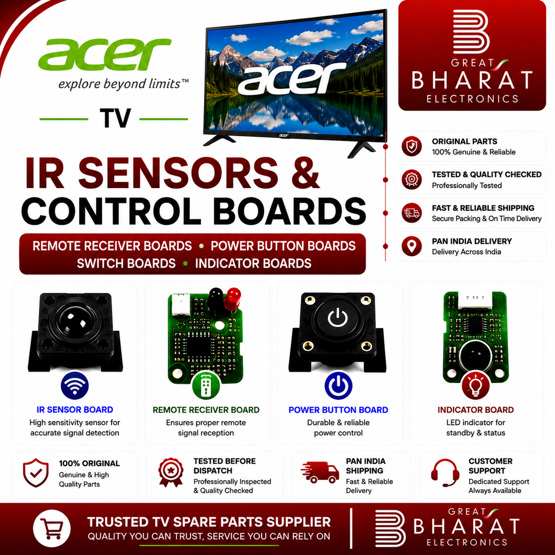 Acer TV IR Sensors | Acer Remote Receiver & Power Button Boards - Great Bharat Electronics
