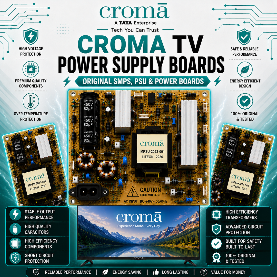 Croma TV Power Supply Boards
