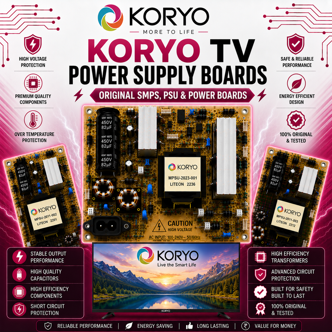 Koryo TV Power Supply Boards