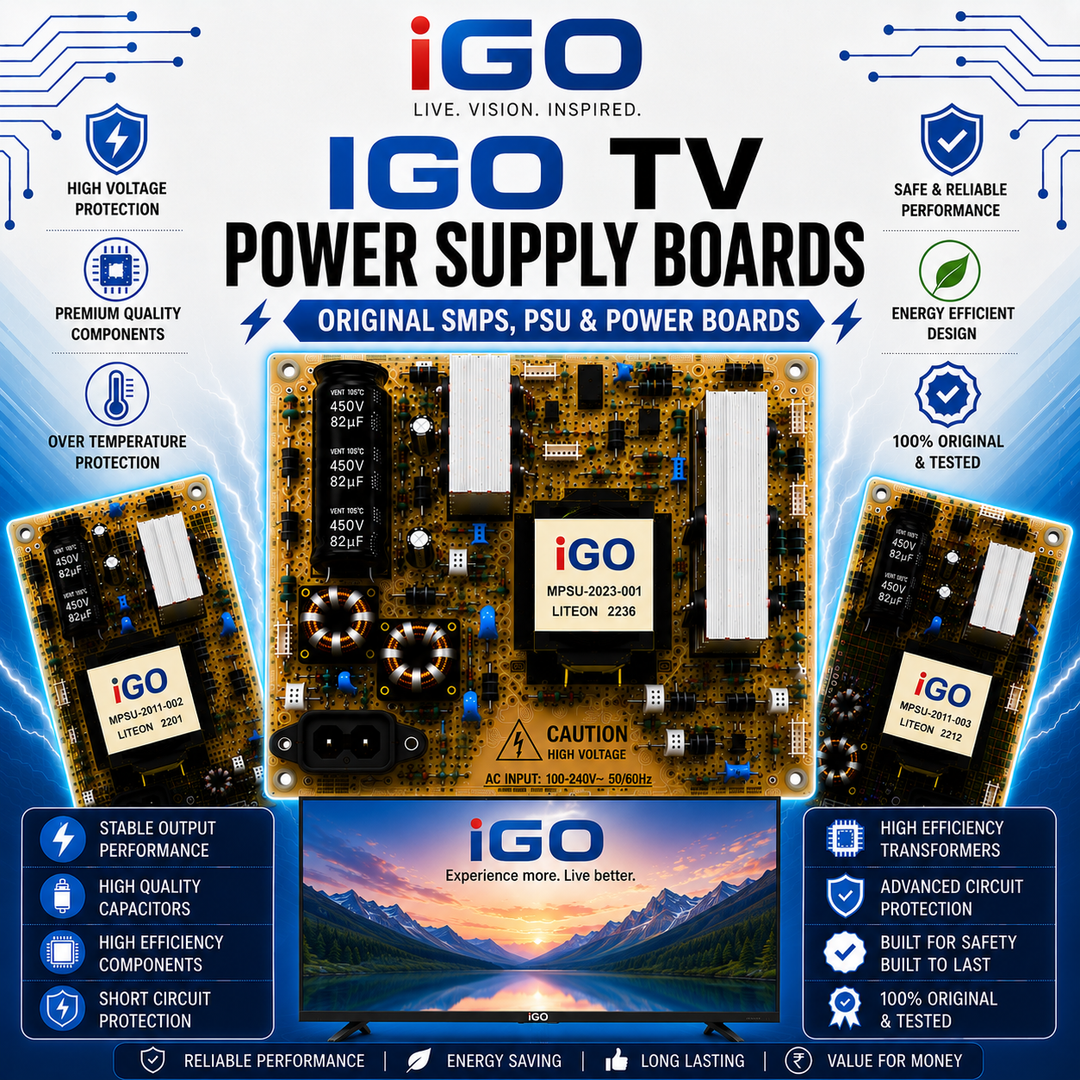IGO TV Power Supply Boards