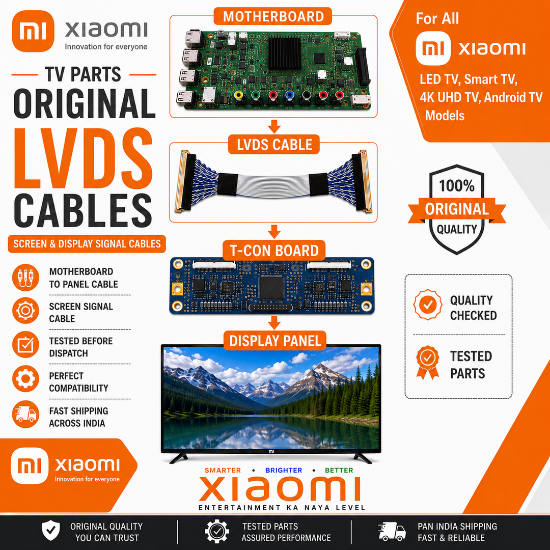 Mi TV LVDS Cables | Mi Screen & Display Cables