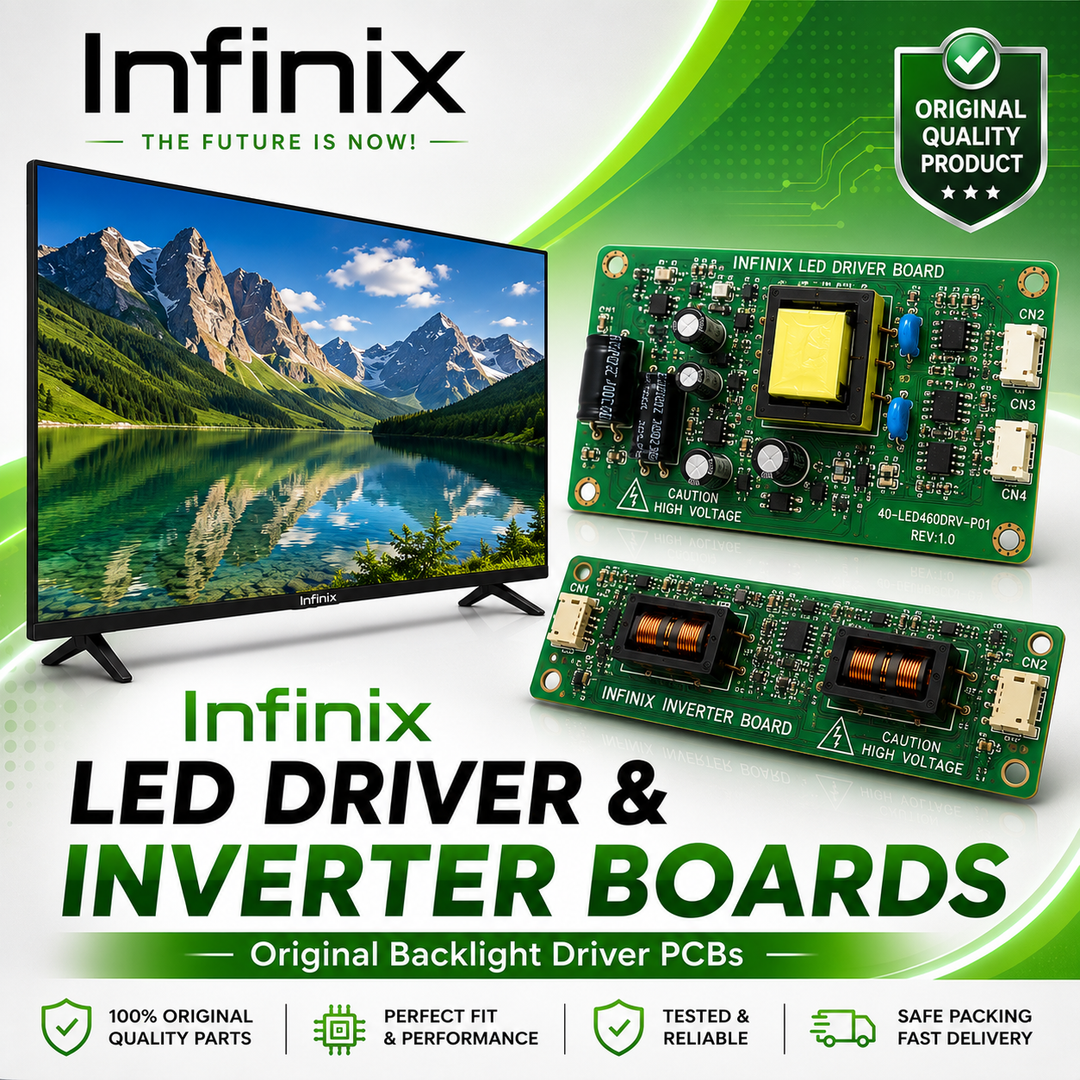 Infinix TV LED Driver & Inverter Boards - Great Bharat Electronics