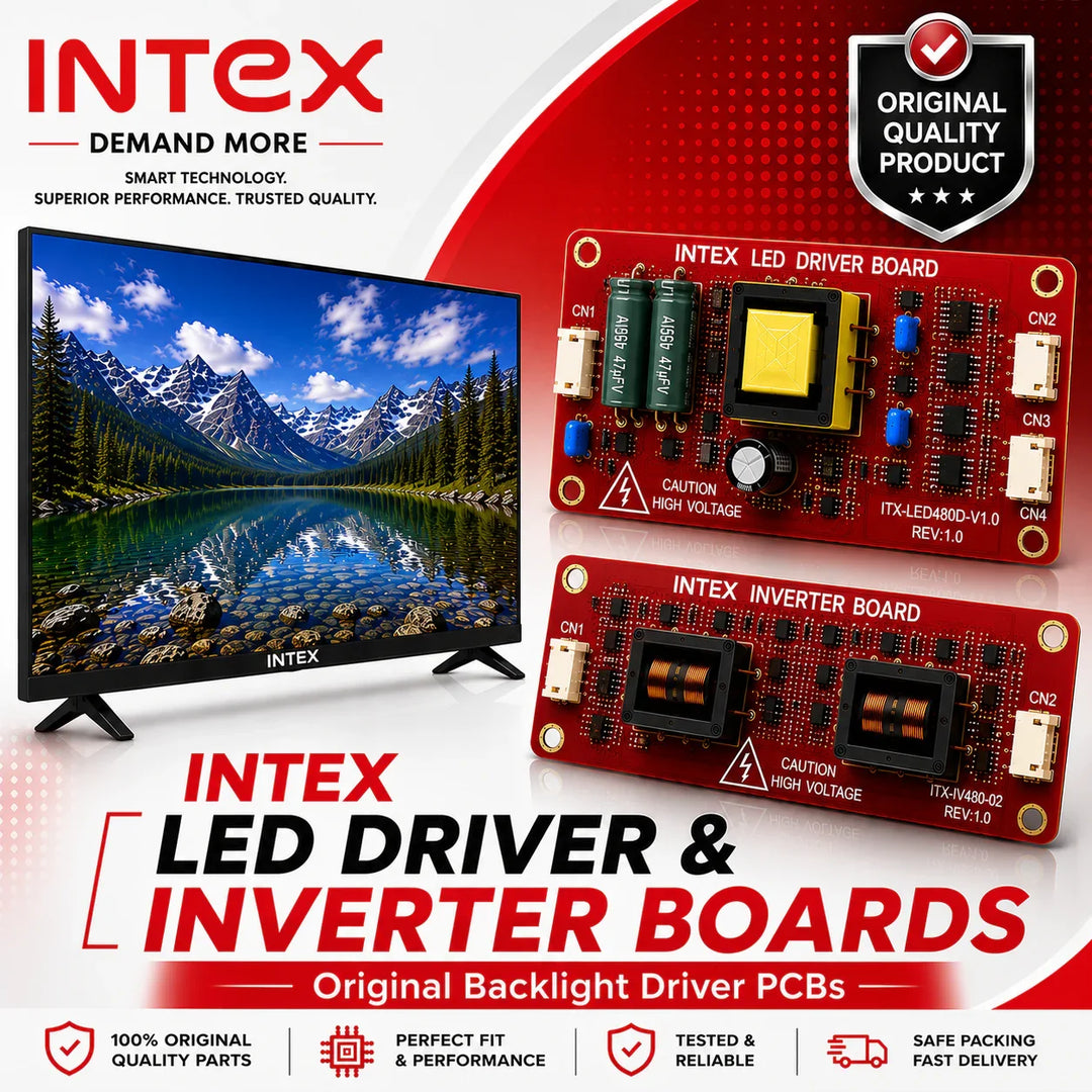 Intex TV LED Driver & Inverter Boards - Great Bharat Electronics