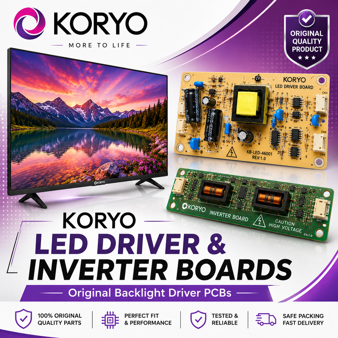 Koryo TV LED Driver & Inverter Boards - Great Bharat Electronics