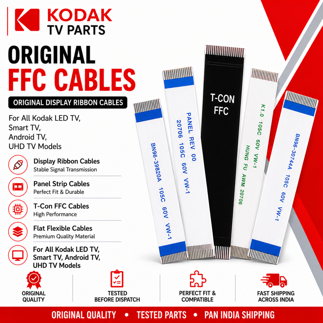 Kodak TV FFC Cables | Original Display Ribbon Cables India