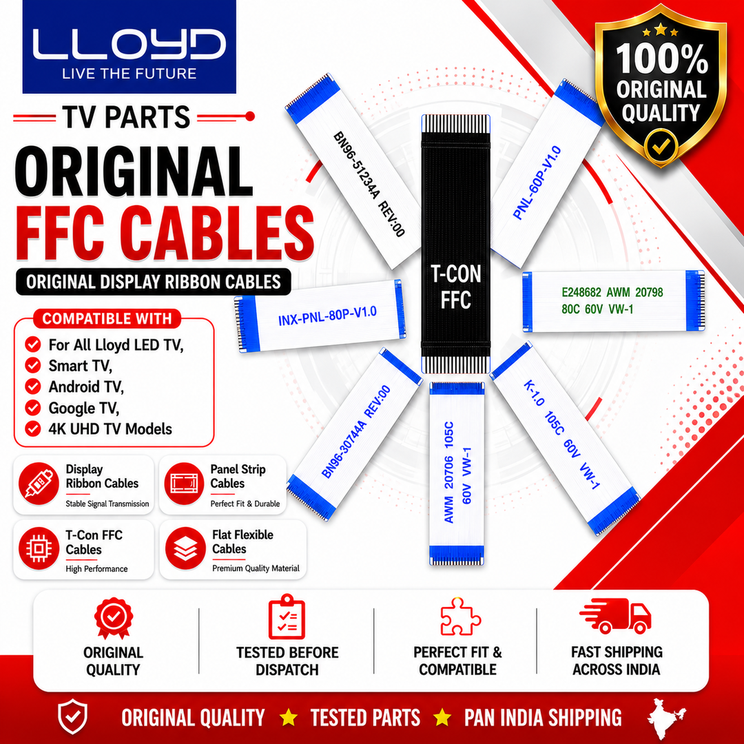 Lloyd TV FFC Cables | Original Display Ribbon Cables