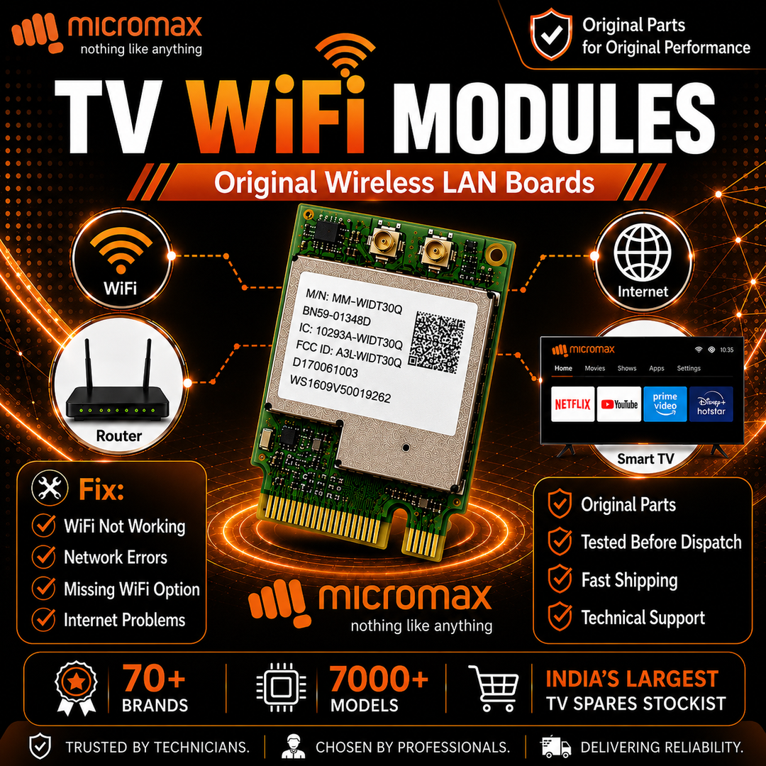 Micromax TV WiFi Module | Original Wireless LAN Modules - Great Bharat Electronics