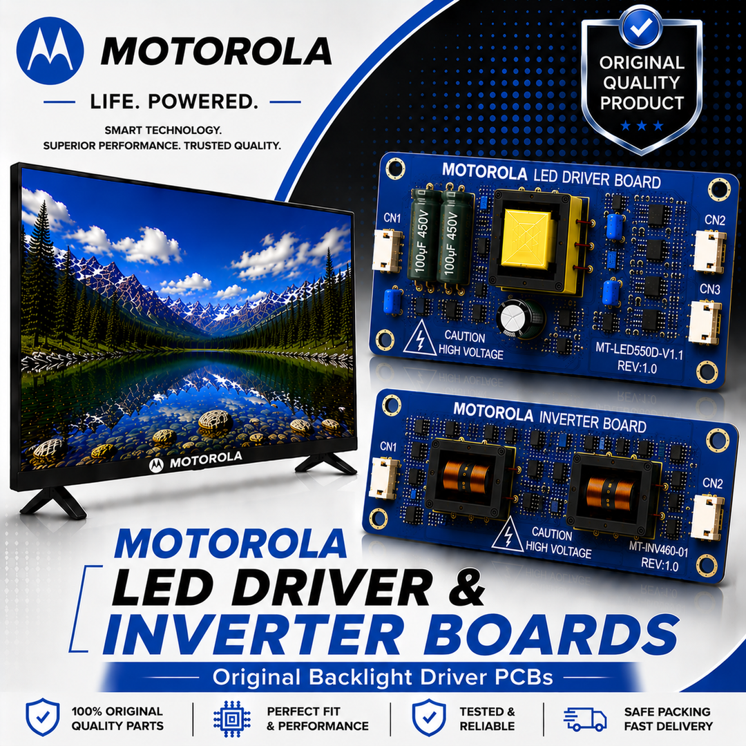 Motorola TV LED Driver & Inverter Boards - Great Bharat Electronics