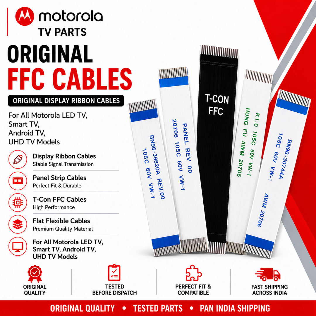 Motorola TV FFC Cables | Original Display Ribbon Cables India