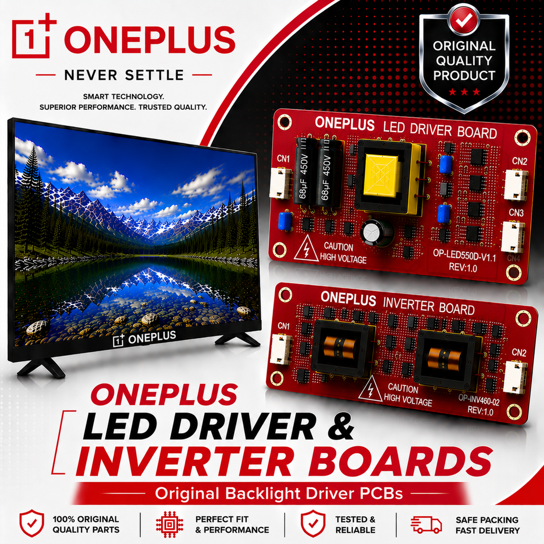 OnePlus TV LED Driver & Inverter Boards - Great Bharat Electronics