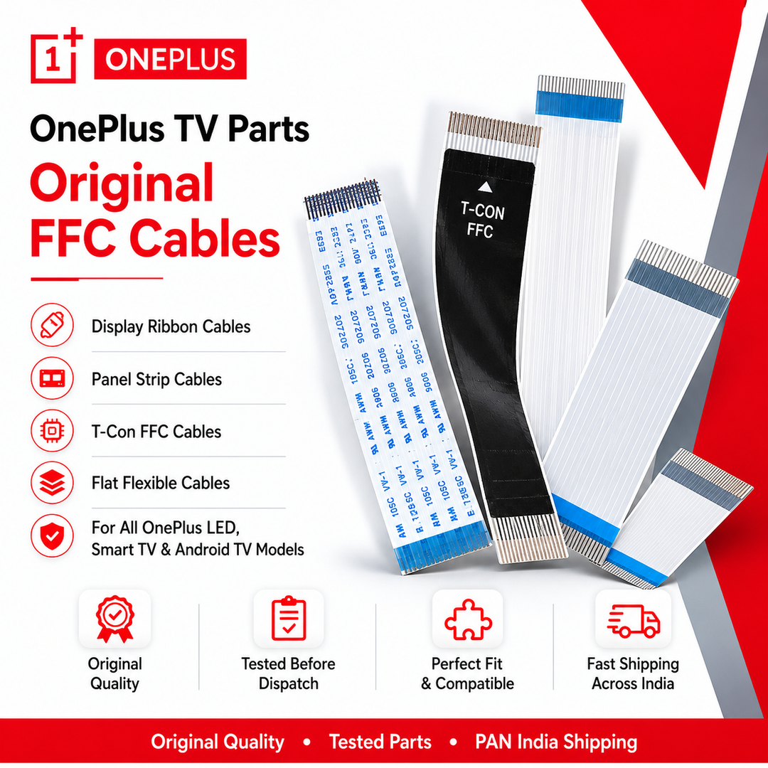 OnePlus TV FFC Ribbon Cables | Original Flat Flexible Cables