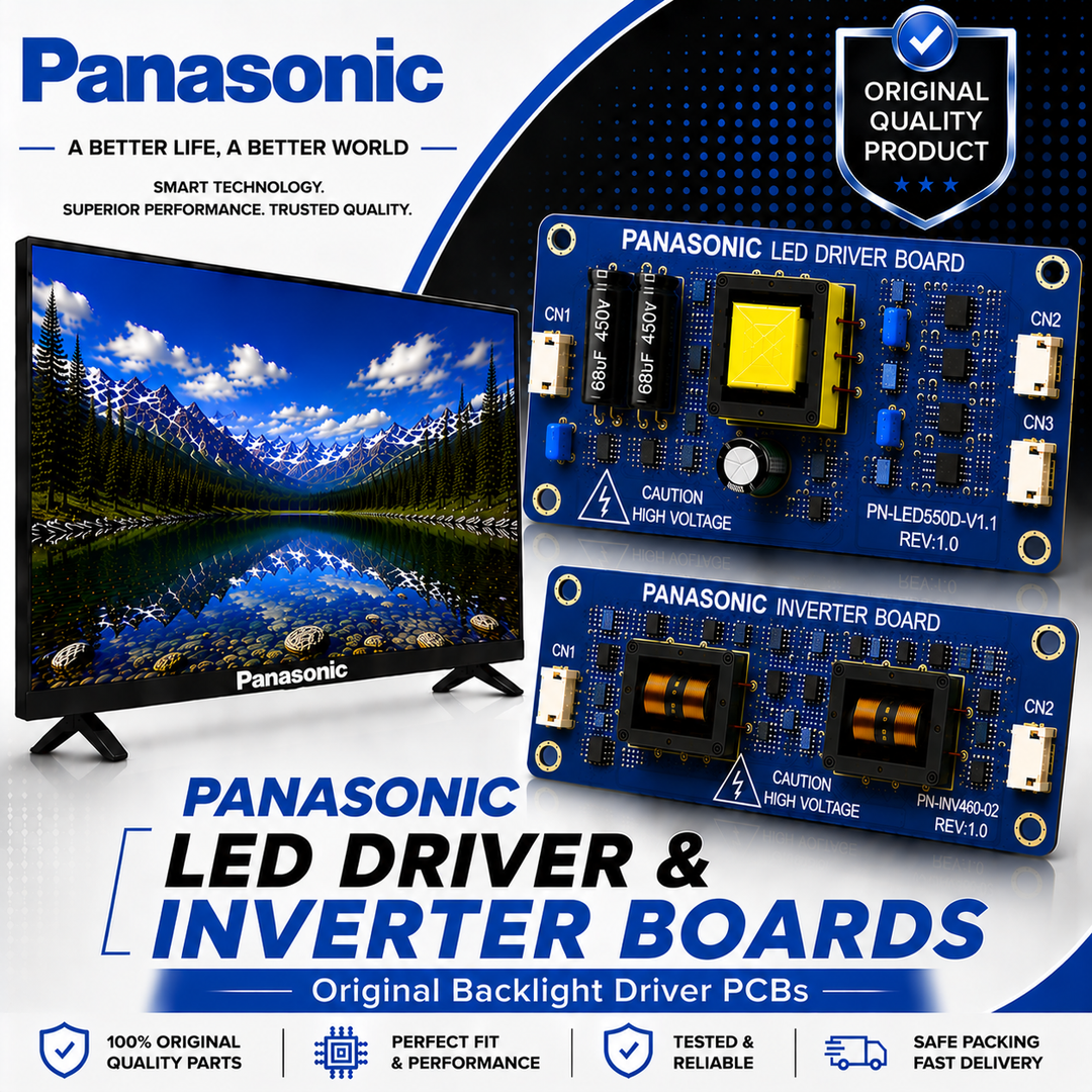 Panasonic TV LED Driver & Inverter Boards - Great Bharat Electronics