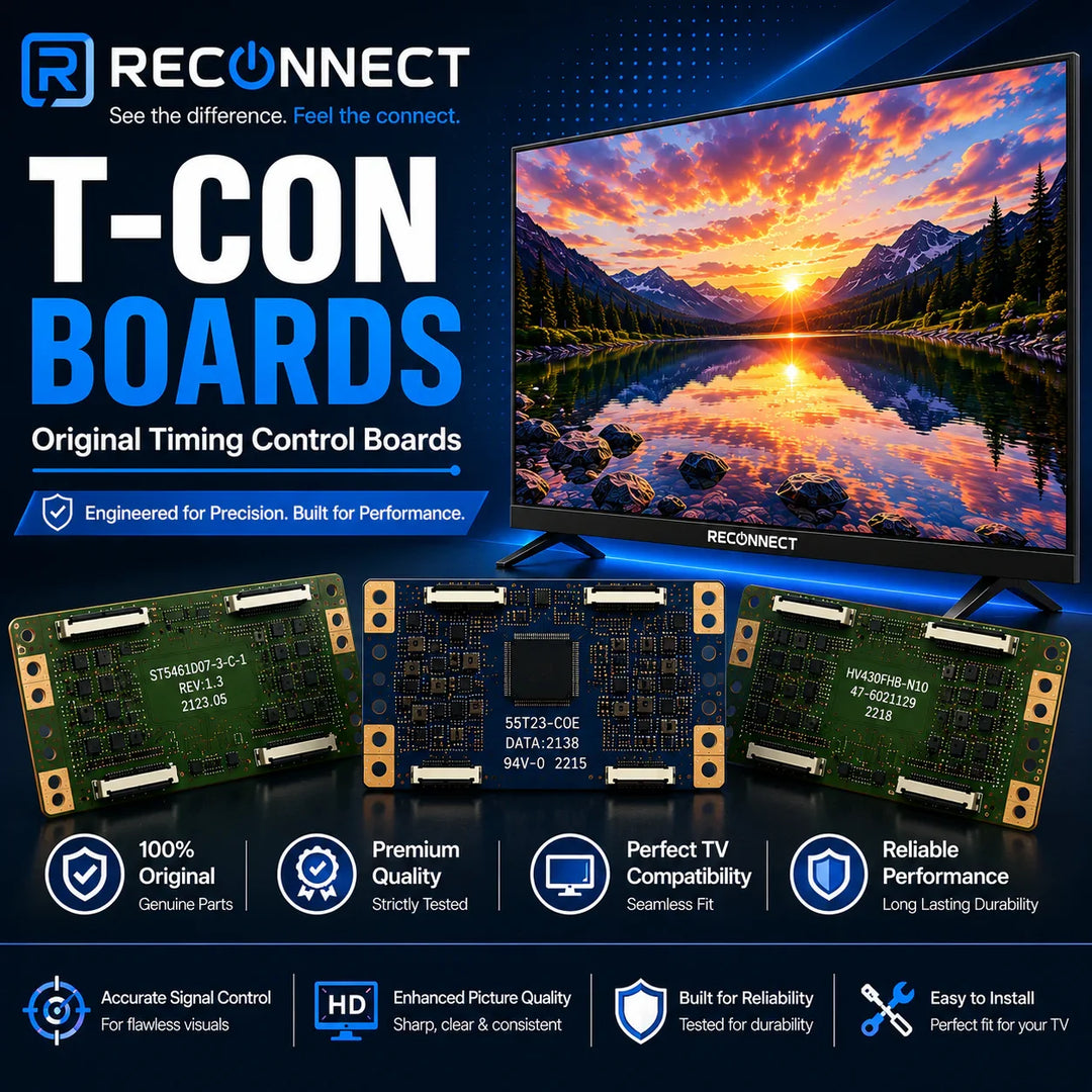 Reconnect TV T-Con Boards | Original Timing Control Boards - Great Bharat Electronics