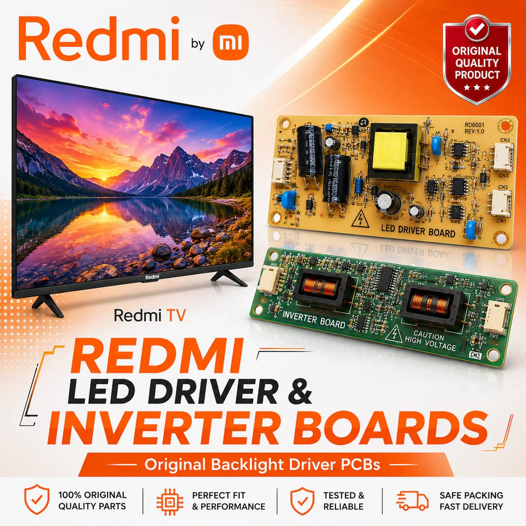 Redmi TV LED Driver & Inverter Boards - Great Bharat Electronics