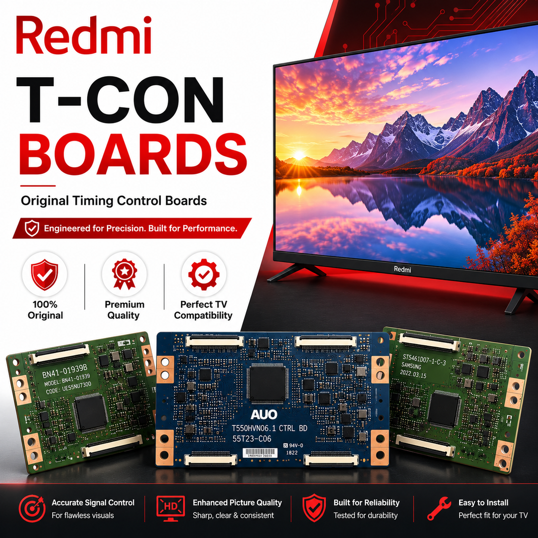 Redmi TV T-Con Boards | Original Timing Control Boards - Great Bharat Electronics