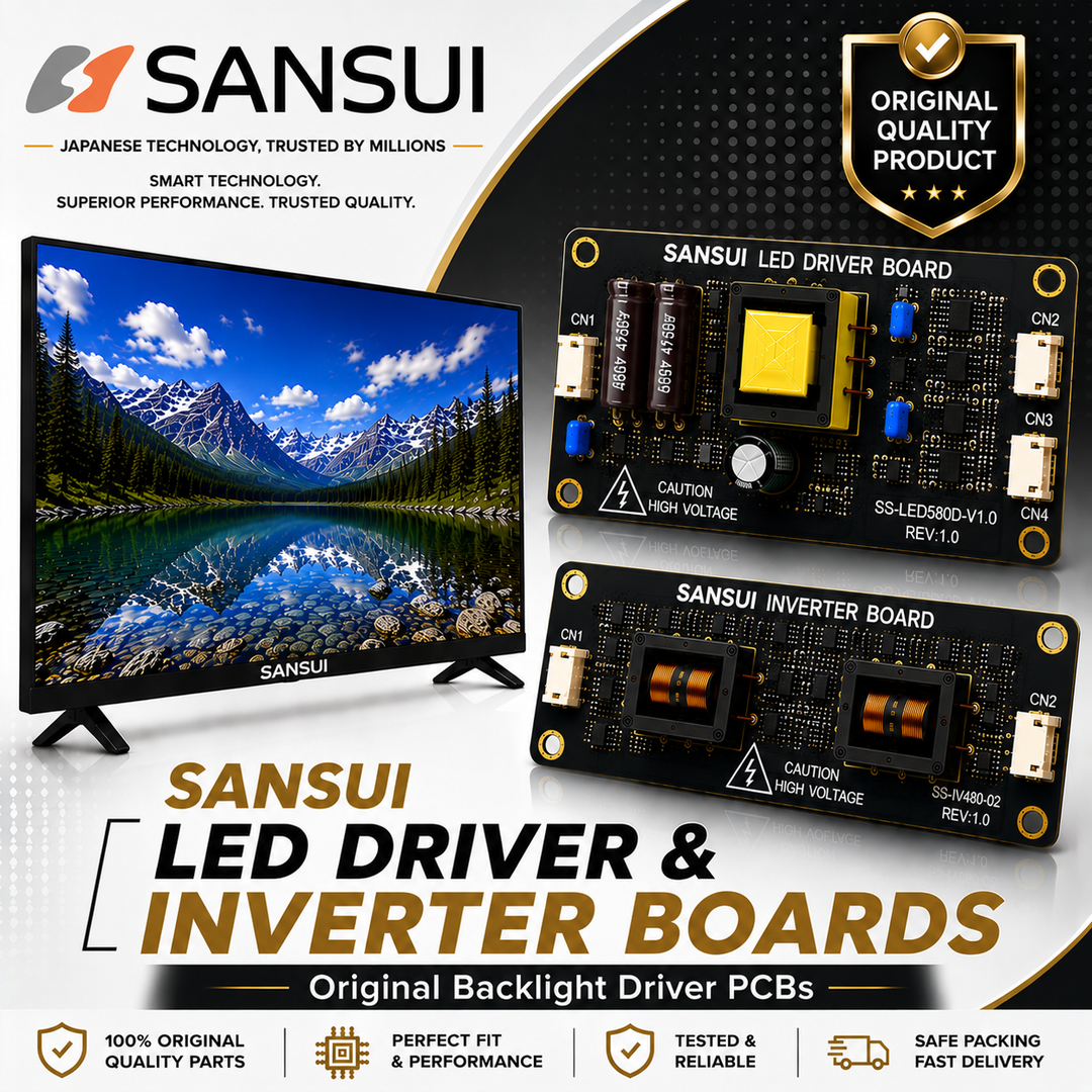 Sansui TV LED Driver & Inverter Boards - Great Bharat Electronics