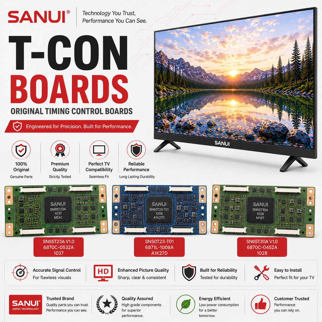Sansui TV T-Con Boards | Original Timing Control Boards - Great Bharat Electronics