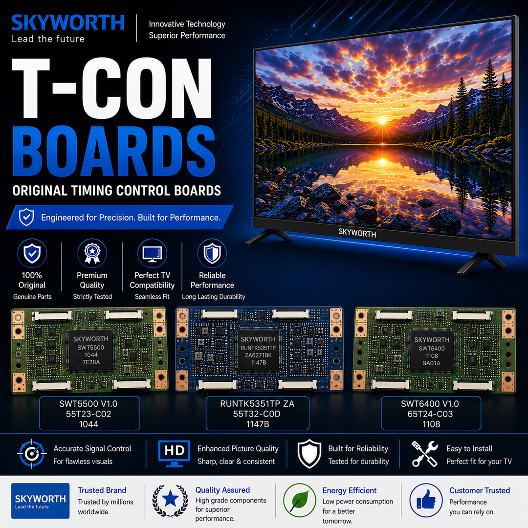 Skyworth TV T-Con Boards | Original Timing Control Boards - Great Bharat Electronics