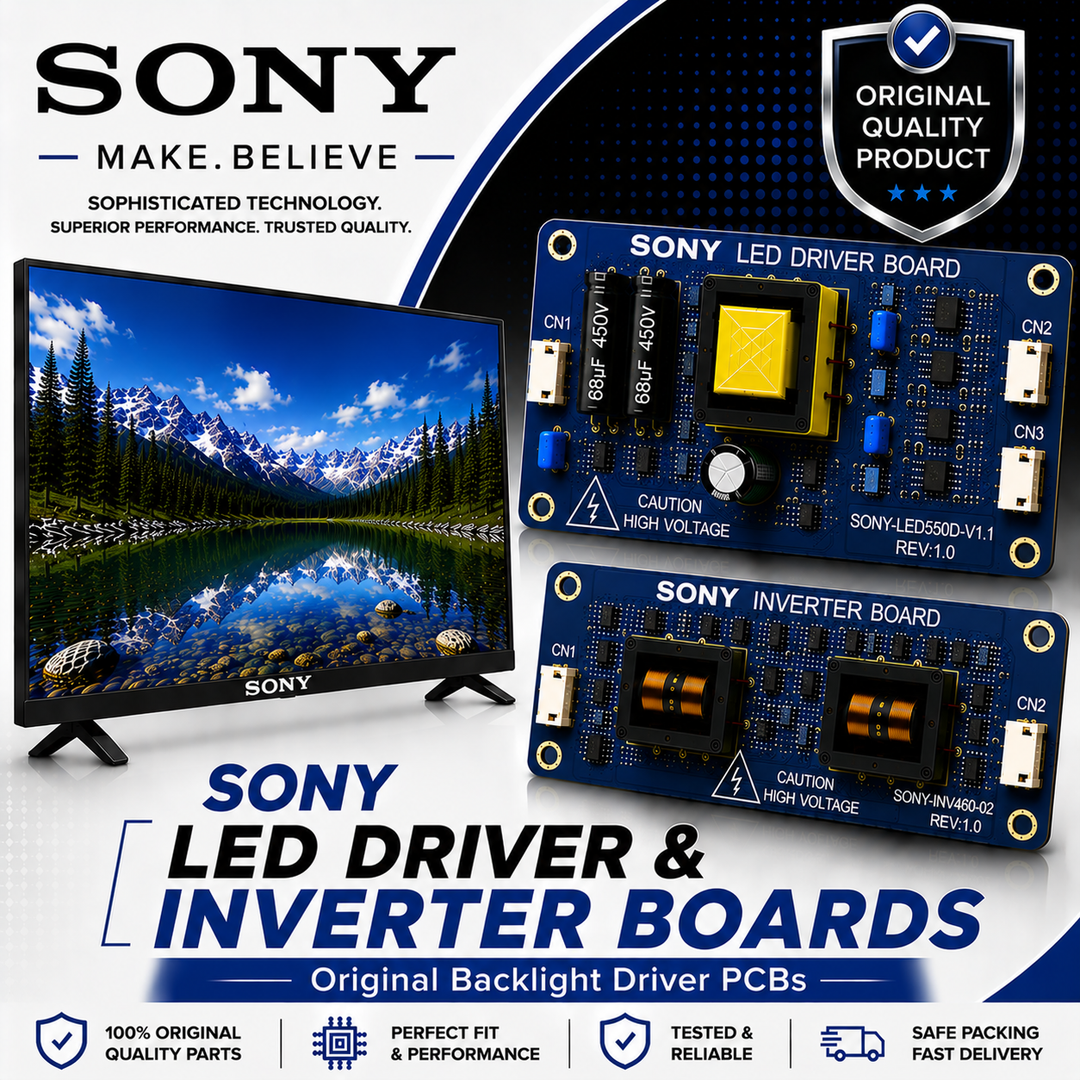 Sony TV LED Driver & Inverter Boards - Great Bharat Electronics