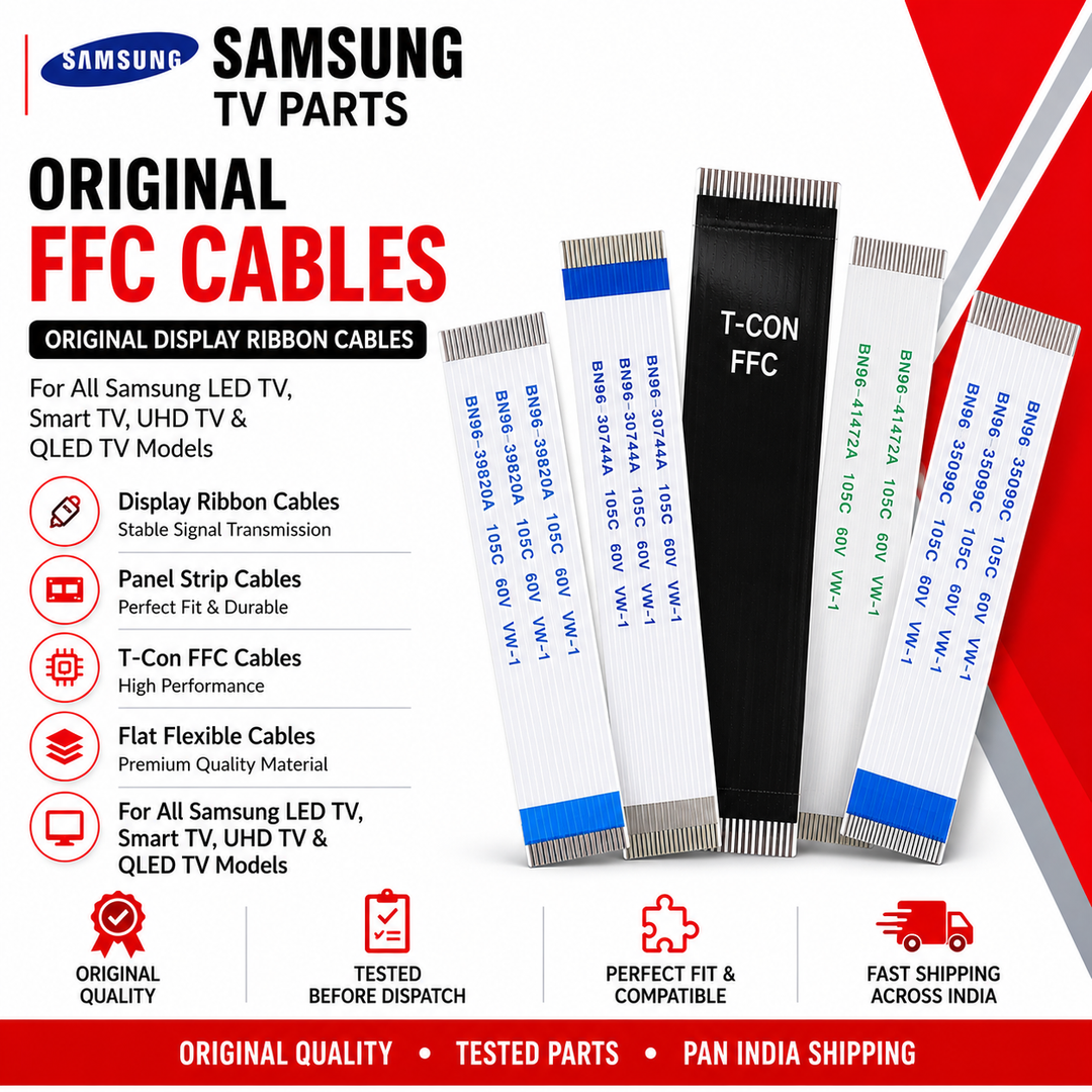 Samsung TV FFC Cables | Original Display Ribbon Cables Online India
