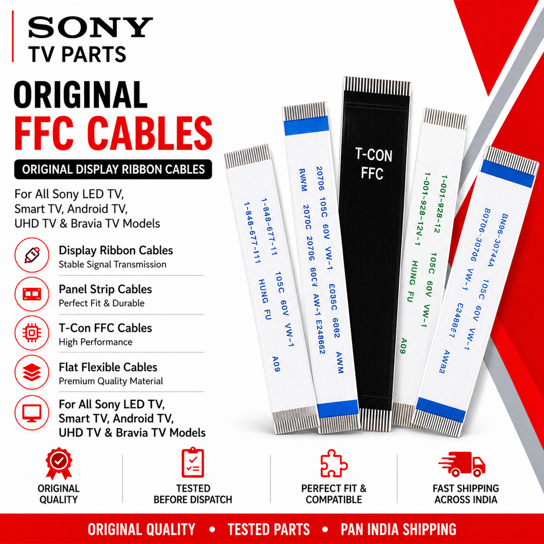 Sony TV FFC Cables | Original Display Ribbon Cables Online