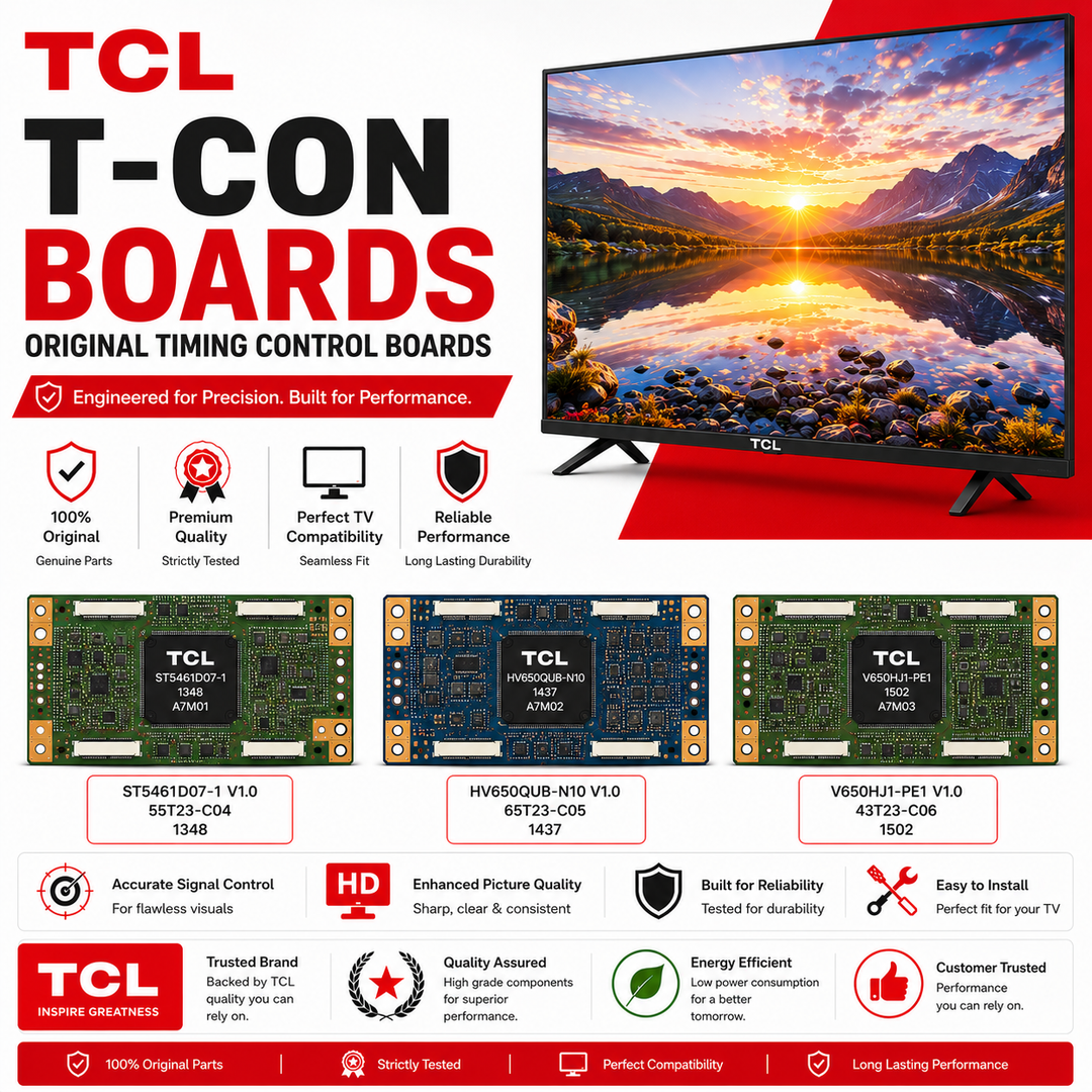 TCL TV T-Con Boards | Original Timing Control Boards - Great Bharat Electronics
