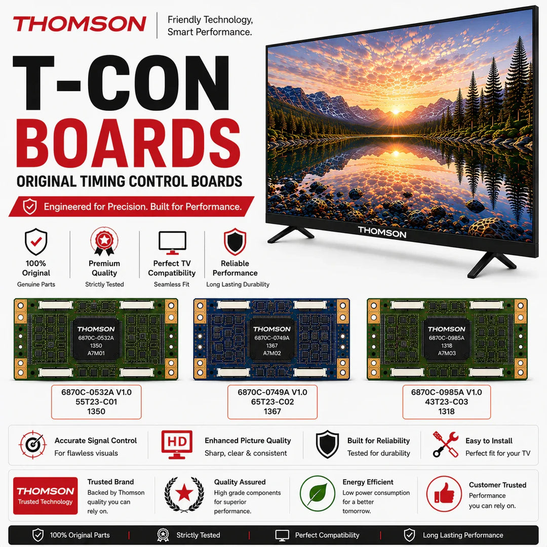 Thomson TV T-Con Boards | Original Timing Control Boards - Great Bharat Electronics