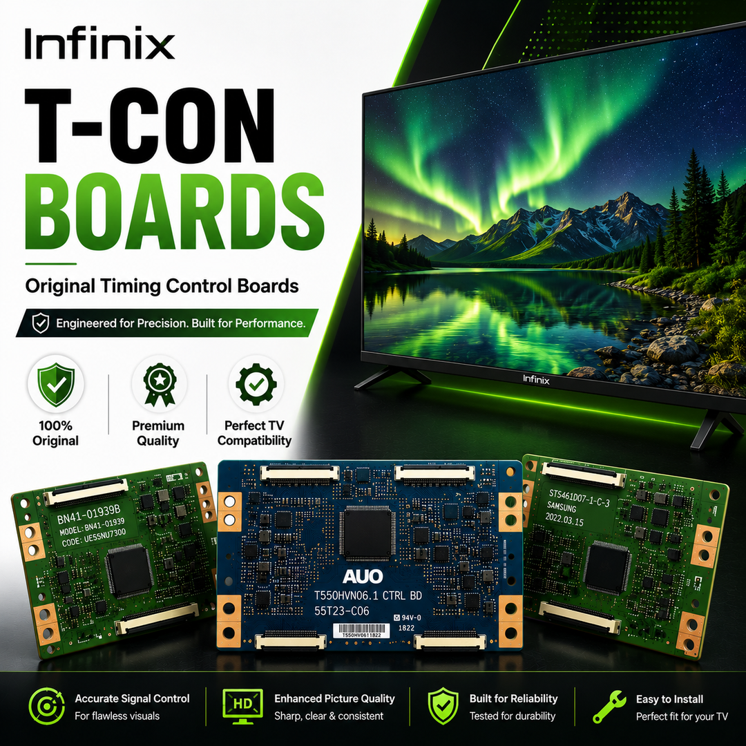 Infinix TV T-Con Boards | Original Timing Control Boards - Great Bharat Electronics