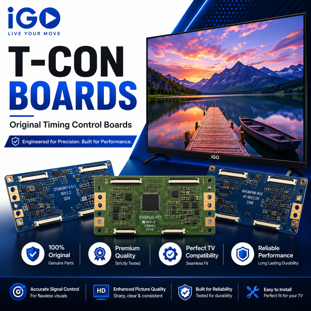 IGO TV T-Con Boards | Original Timing Control Boards - Great Bharat Electronics