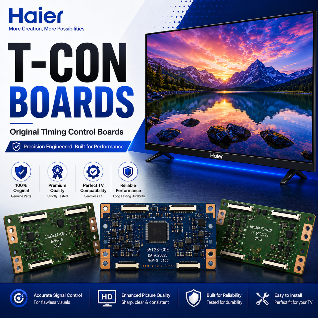 Haier TV T-Con Boards | Original Timing Control Boards - Great Bharat Electronics