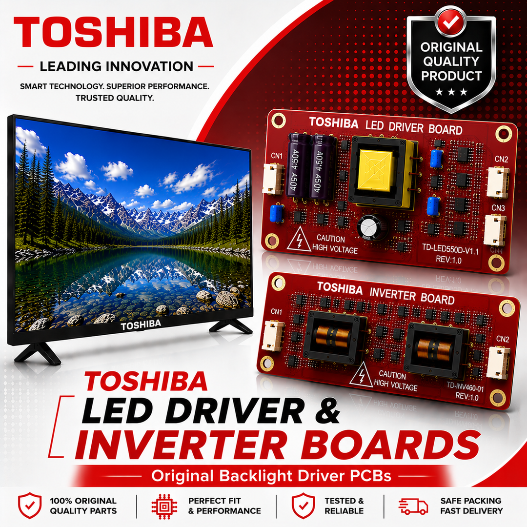 Toshiba TV LED Driver & Inverter Boards - Great Bharat Electronics