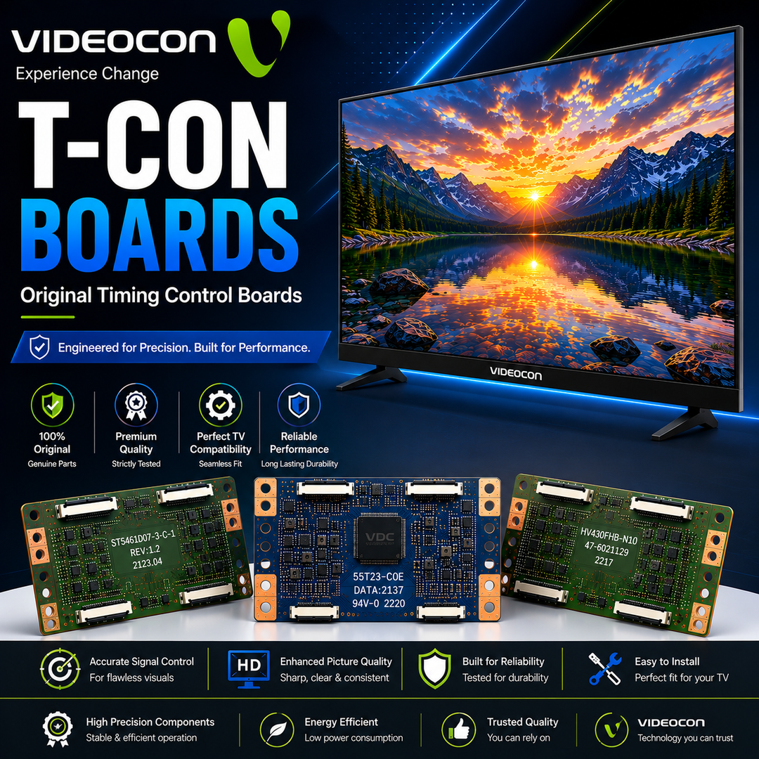 Videocon TV T-Con Boards | Original Timing Control Boards - Great Bharat Electronics