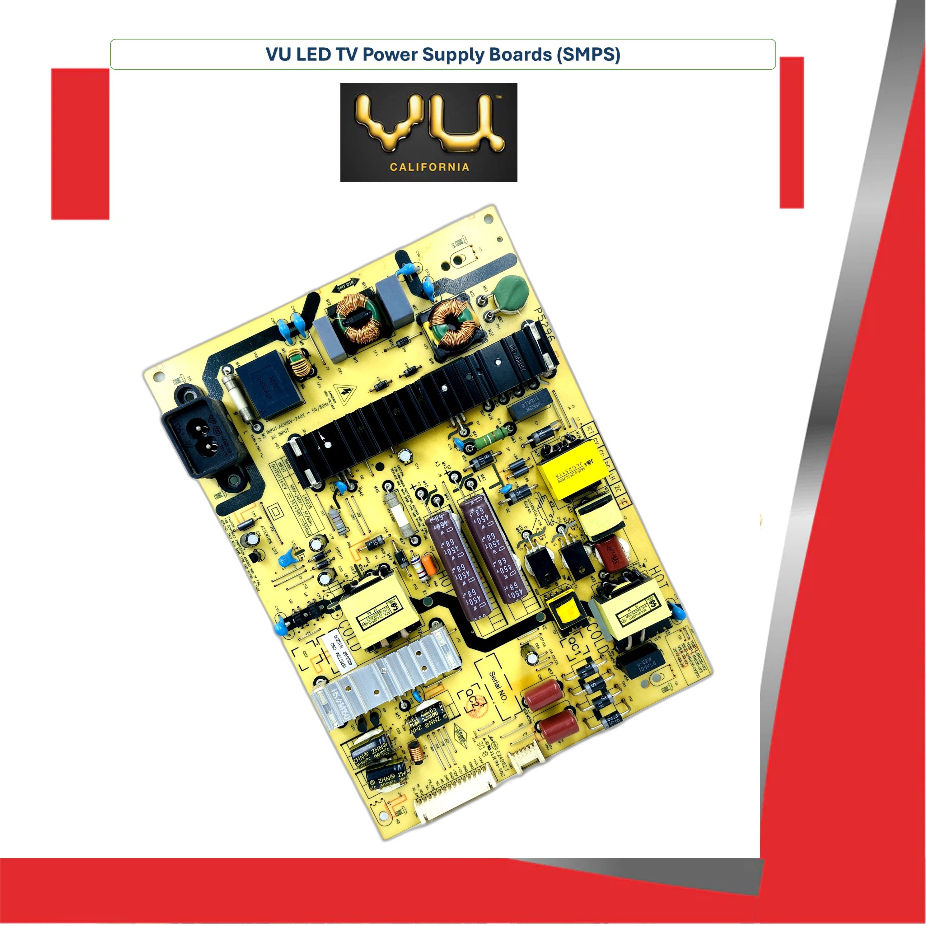 VU LED TV Power Supply Boards (SMPS)