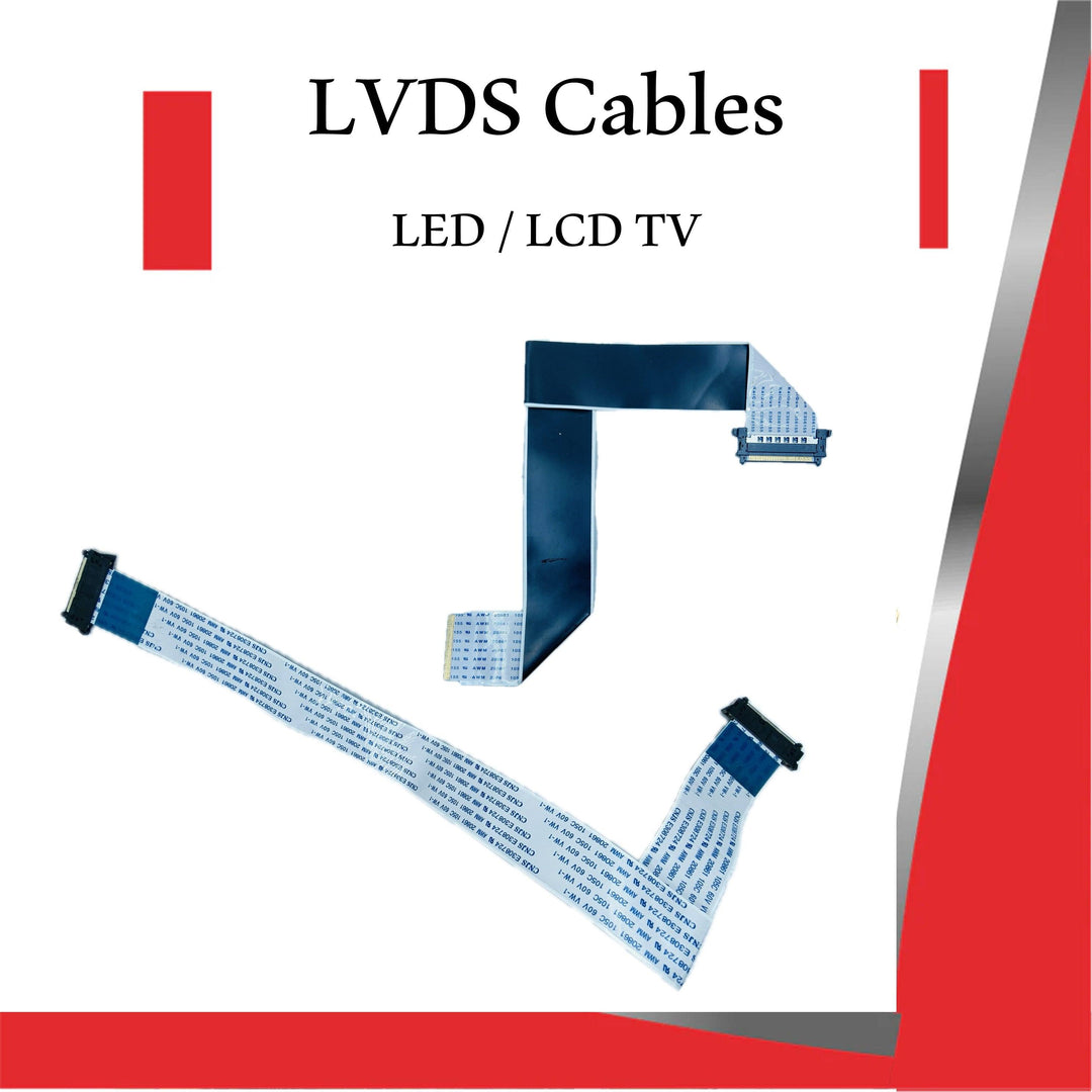 Premium LVDS Cables for LED/LCD TVs – High-Speed Video Data Transfer - Great Bharat Electronics
