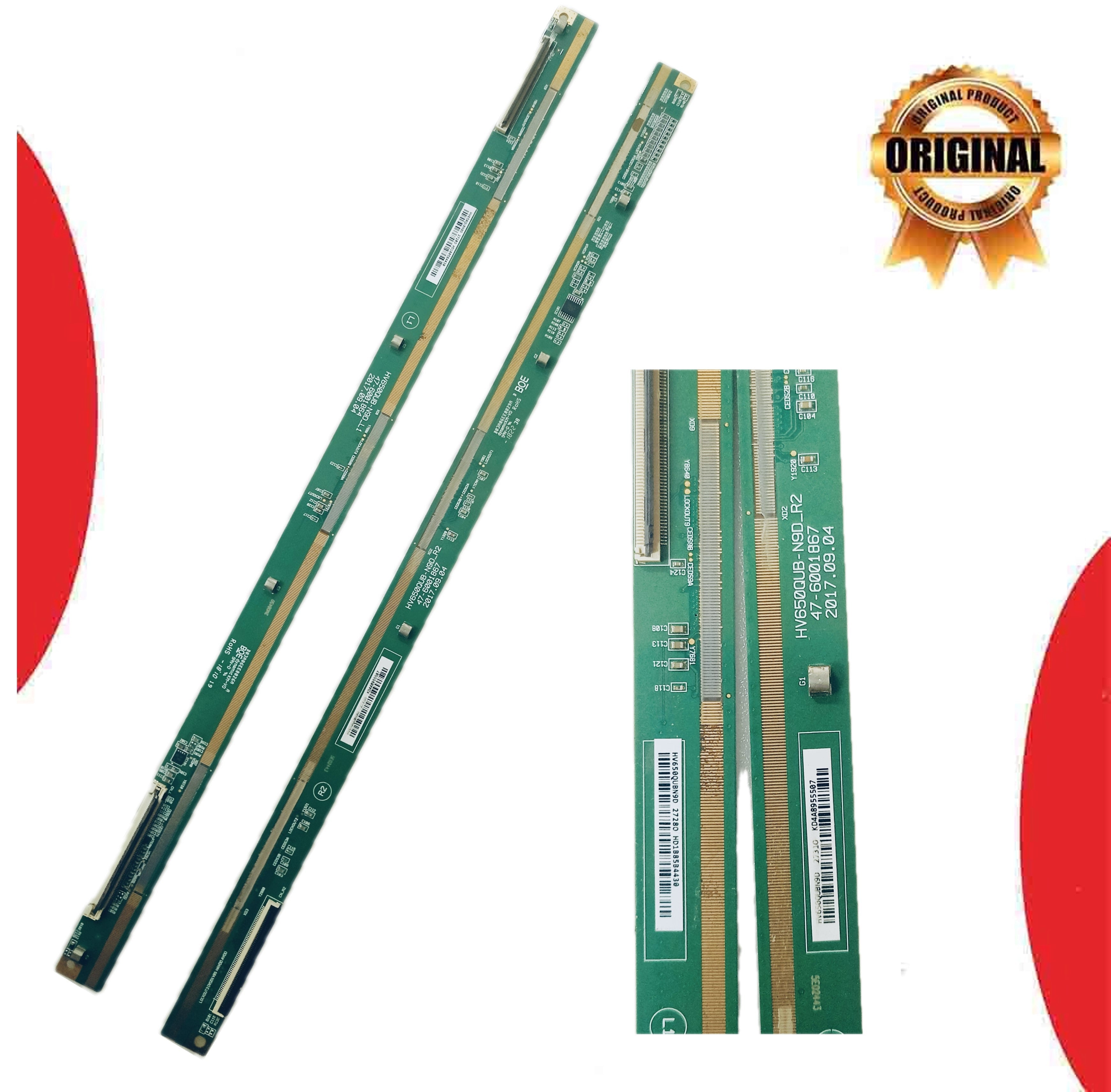 PCB Number HV650QUBN9D LED TV Panel PCB Board, LED TV Scaler PCB Board - Great Bharat Electronics