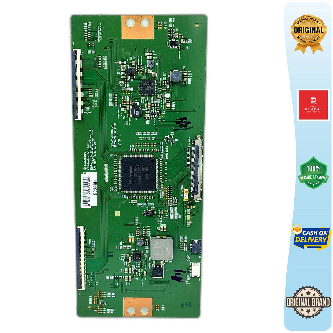 LG 6870C-0740A T-Con Board – Original LG 65 Inch LED TV Part