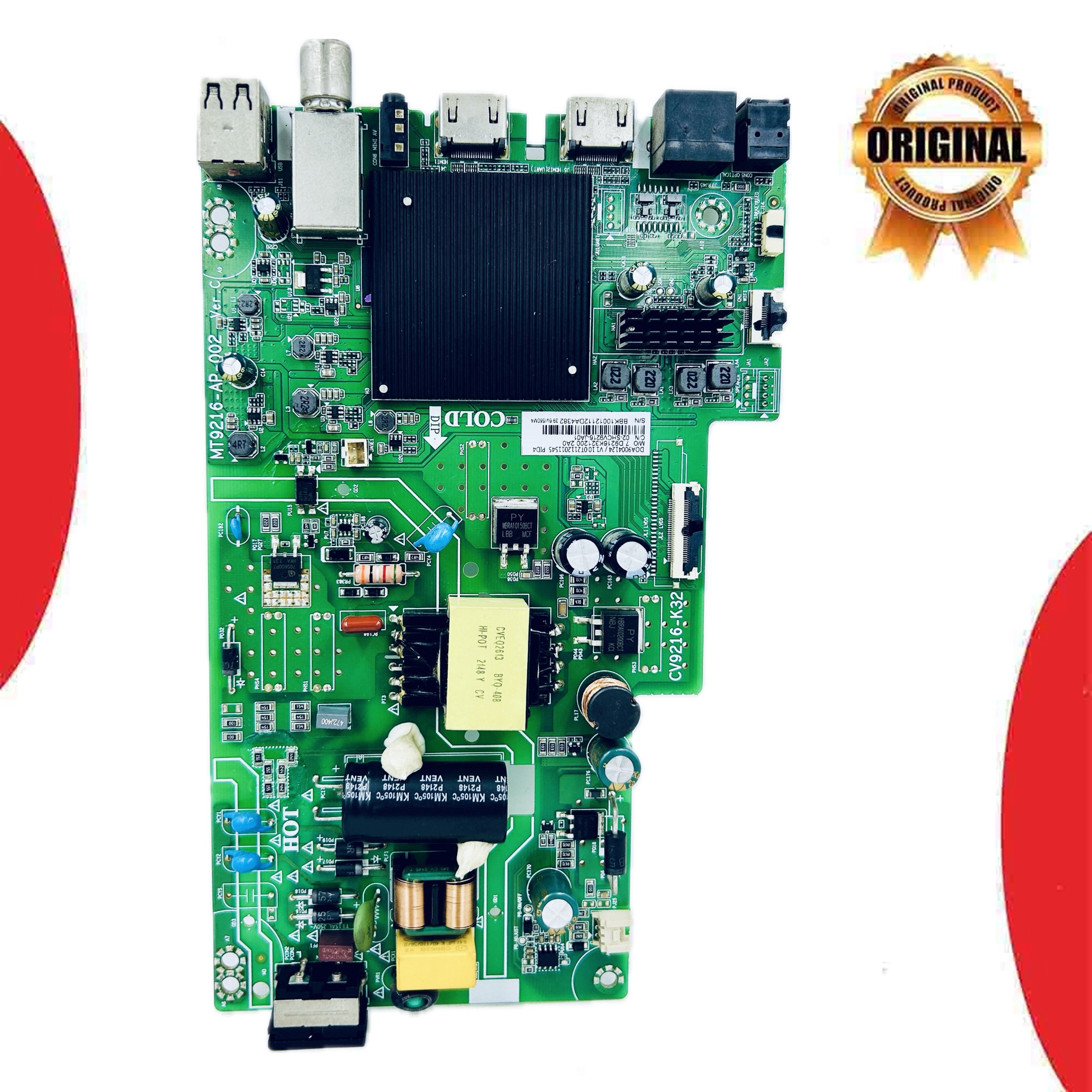 Model 32HD2A00 (Y1S) OnePlus LED TV Motherboard