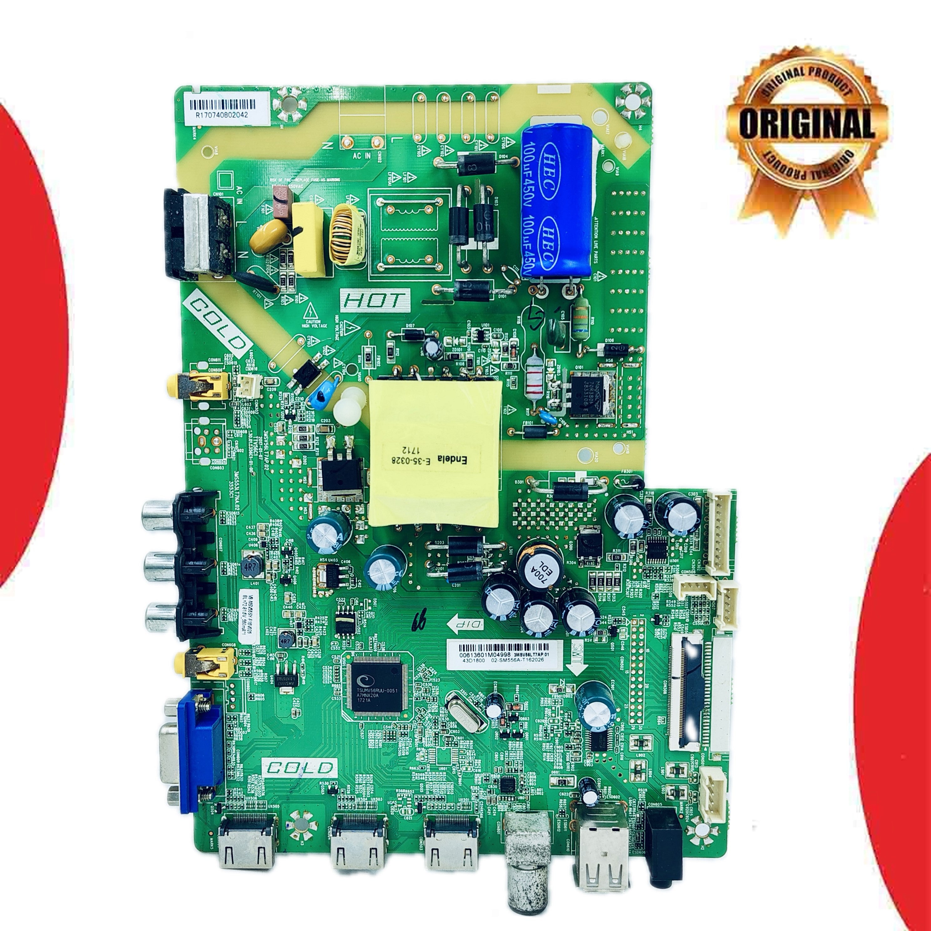 Model XT43S7200F Sanyo LED TV Motherboard