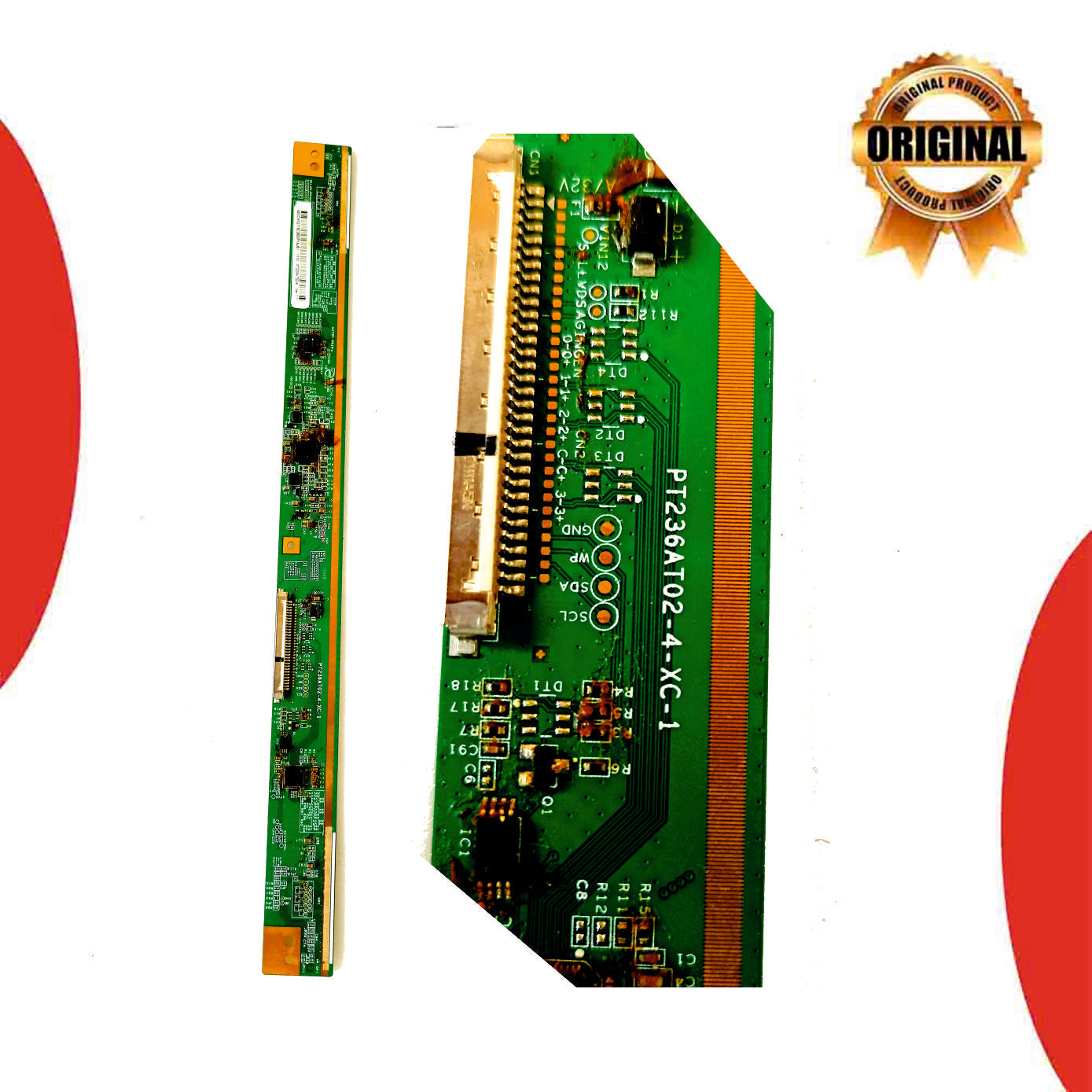 PCB Number PT236AT02-4-XC-1 LED TV Panel PCB Board, LED TV Scaler PCB Board - Great Bharat Electronics