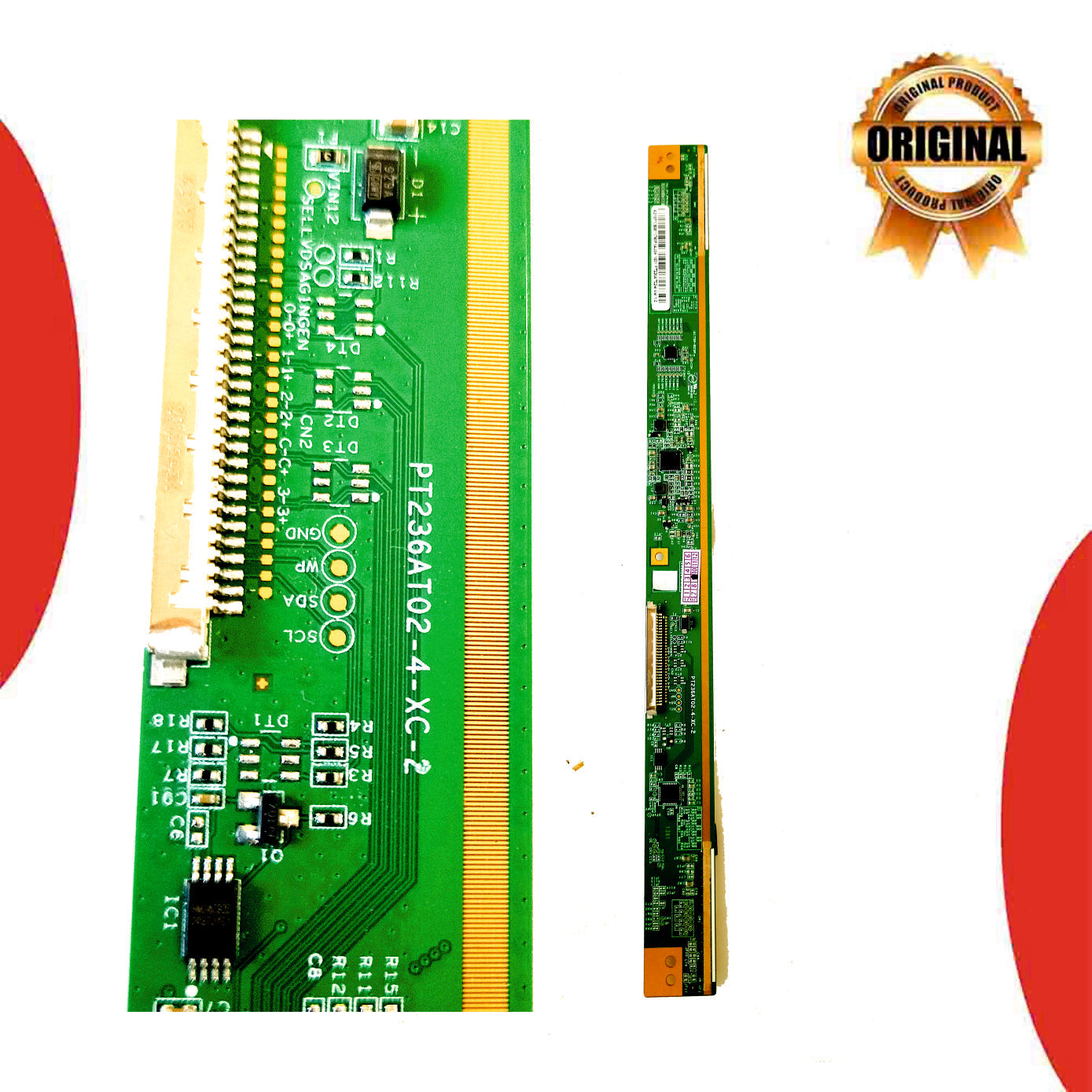 PCB Number PT236AT02-4-XC-2 LED TV Panel PCB Board, LED TV Scaler PCB Board - Great Bharat Electronics