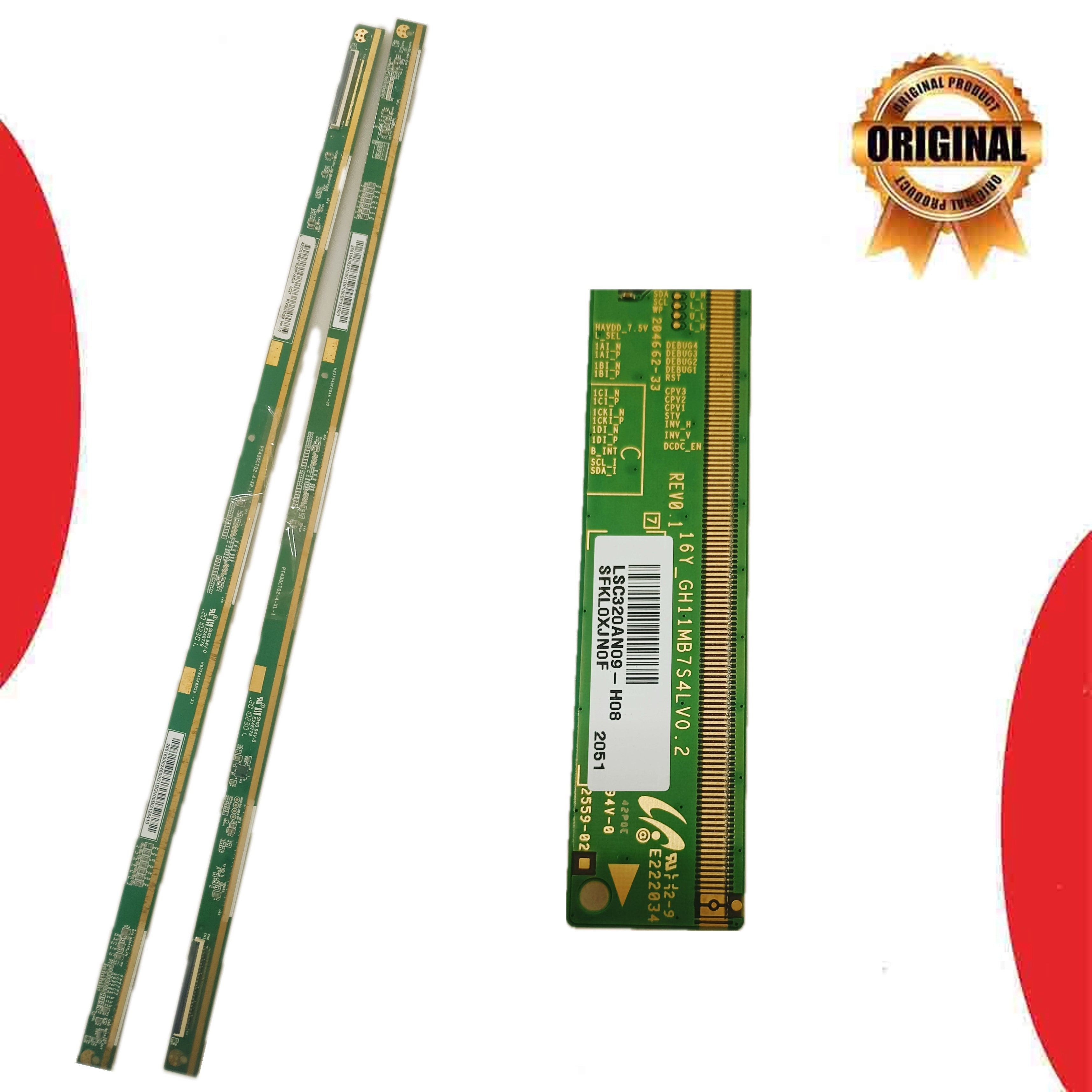 PCB Number PT430CT02-4 Ver.1.0 LED TV Panel PCB Board, LED TV Scaler PCB Board - Great Bharat Electronics