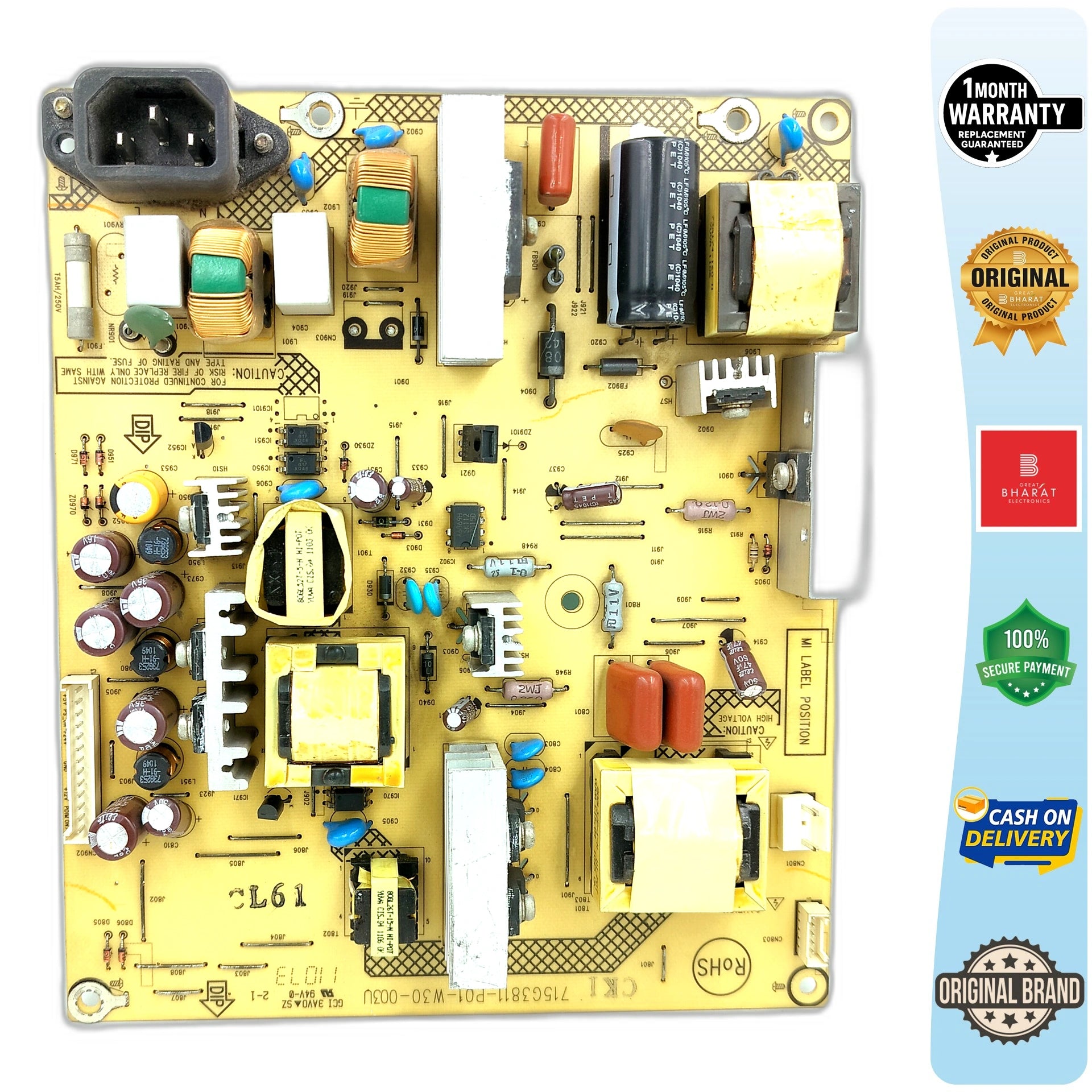 Philips 39PFL3931V7 Power Supply Board – Original Philips 39 Inch LED TV SMPS