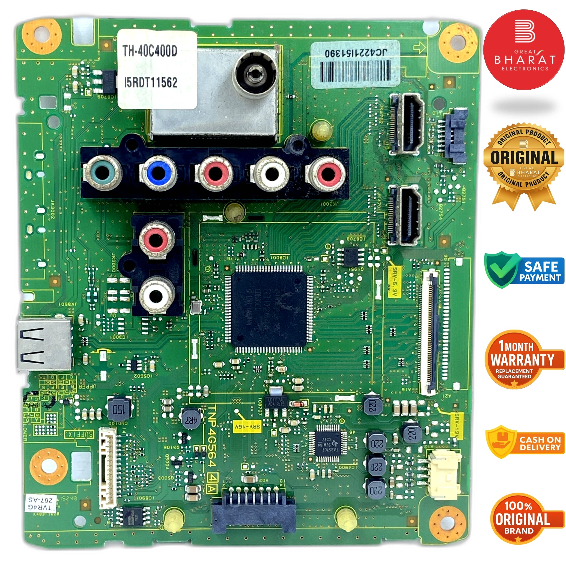 Model TH40C400D Panasonic LED TV Motherboard
