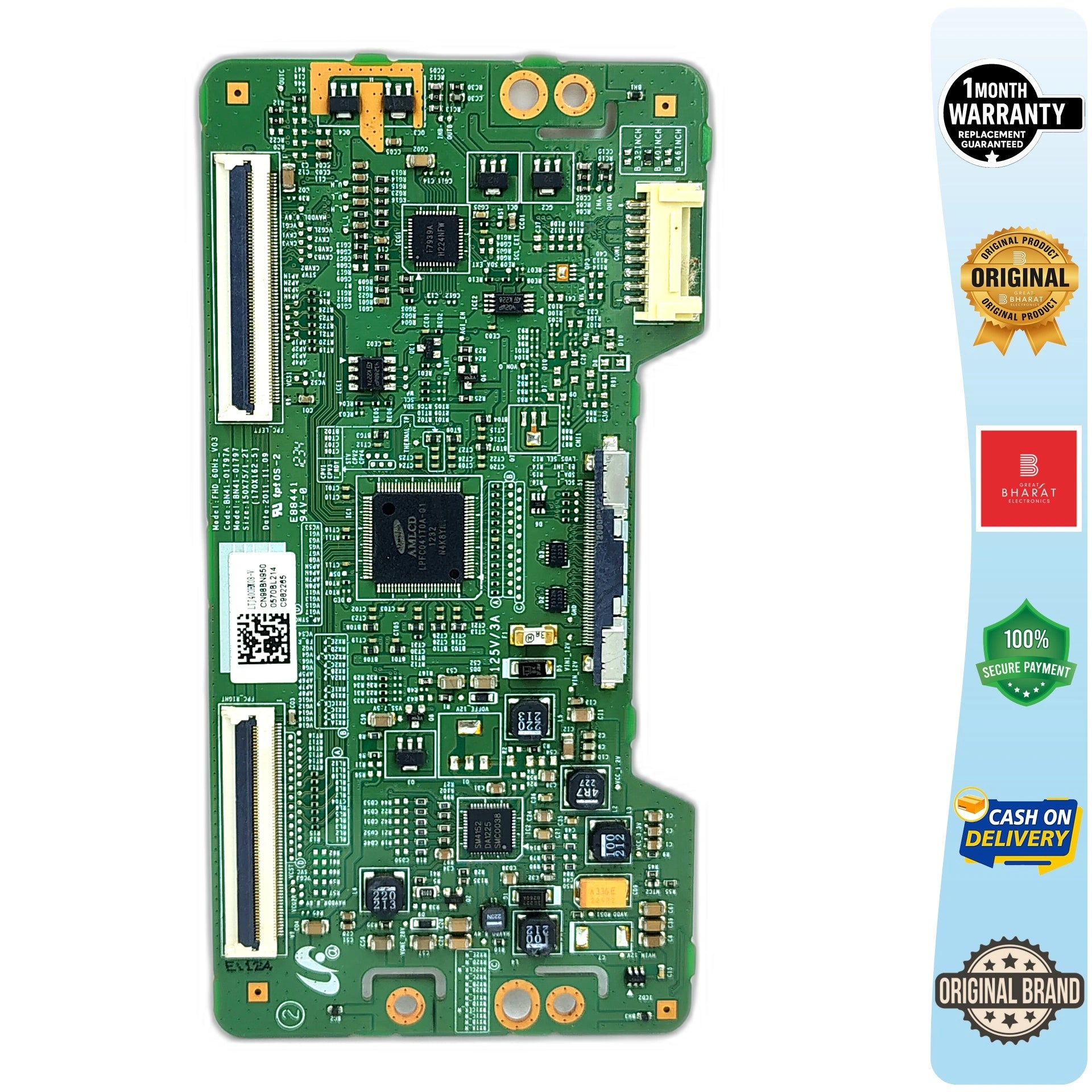 Samsung UA40EH5300M T-Con Board - Original Samsung 40 Inch LED TV Part