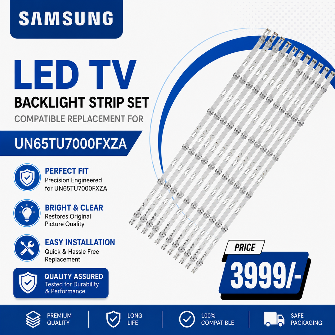 Samsung UN65TU7000FXZA LED TV Backlight Strip Set | Compatible Replacement for 65 Inch LED TV