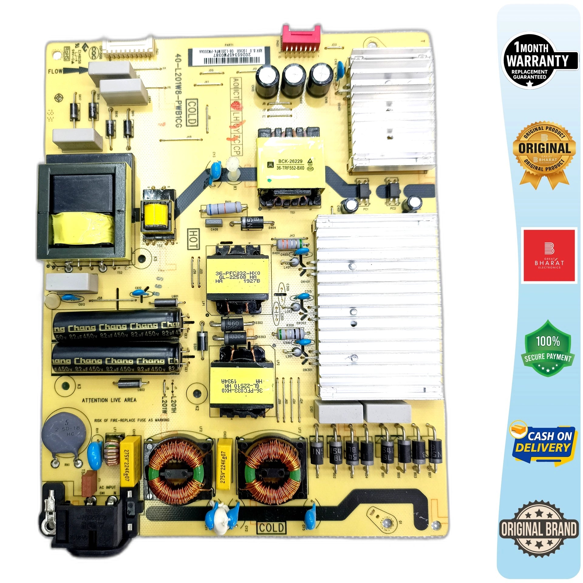 TCL 55C715 Power Supply Board – Original TCL 55 Inch LED TV SMPS