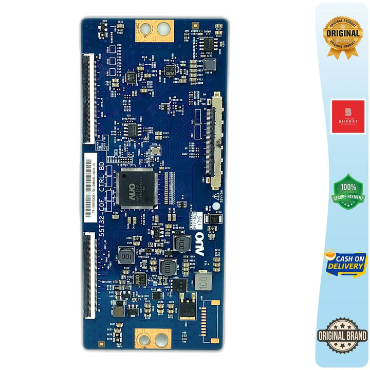 VU 55 inch LED TV T-con Board for Model 55T32-C0F CTRL BD - Great Bharat Electronics