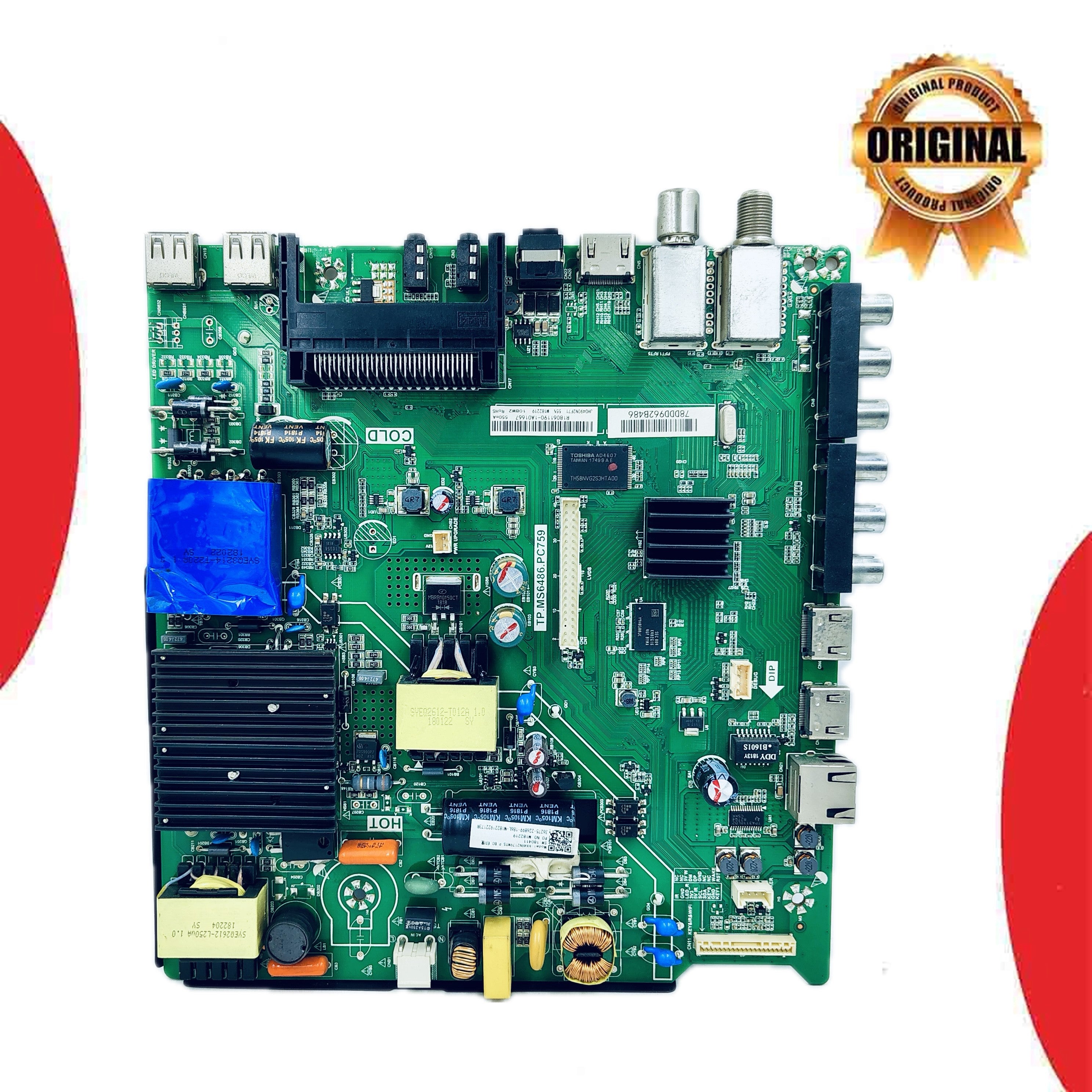 Model 49S6575 VU LED TV Motherboard