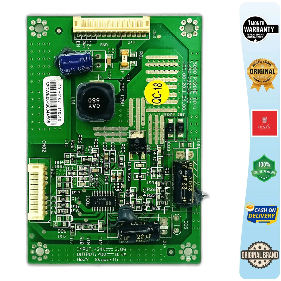 Aftron AFLED3295 PCB (LED Driver Board) – For Aftron 32 Inch LED TV - Great Bharat Electronics